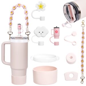 Orvilsen Stanley Cup Zubehör 9-Piece Set auslaufschutz Straw Lid Handle Strap Boot für Stanley 1.2 L