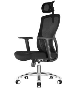 Durrafy Bürostuhl: Ergonomisch, multifunktional und hohe Rückenstütze, Drehstuhl, Hohe Rückenlage 90°-130°, Hochwertiger