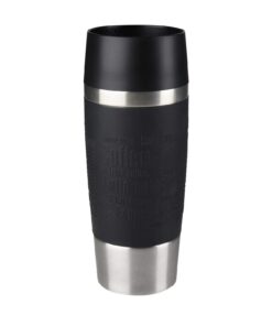 Emsa Travel Mug Classic Thermobecher, 360 ml, hält 4h heiße und 8h kalte Getränke, Quick-Press-Verschluss, 360 Grad-Trin