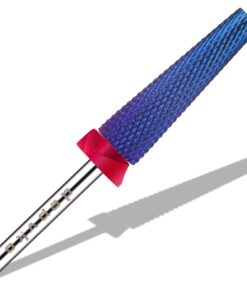 Depvko Superlange Hartmetall Nagelfräser Bits, Zwei-Wege-Drehung, professionelle Fräser Bit für Maniküre und Pediküre (F