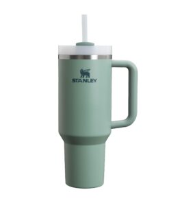 STANLEY Quencher H|0 Flowstate Trinkflasche - Kühlt 11 Stunden - Spülmaschinenfest - BPA Frei - Edelstahl Trinkbecher