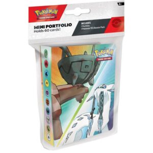 Pokémon TCG: Mini-Portfolio für Sammler zur Perfekten Begleitung auf Journale | Pokémon TCG: 1 Booster-Pack mit Exklusi