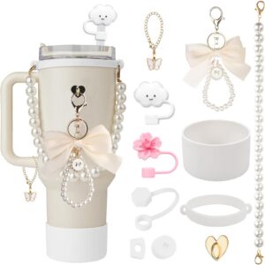 KAMHBE Stanley Cup Zubehör Set 3 Auslaufsichere Silikonstopfenignet für Fans