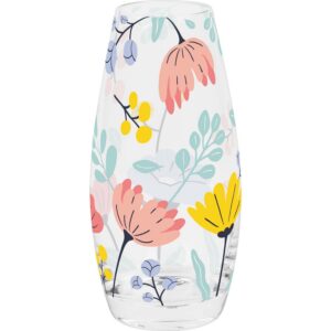 Sheepworld Herzensmama Blumenvase in konischer Form | Geschenk für Mama, Muttertag, Geburtstag | 16,2 cm alta, 8 cm Durc