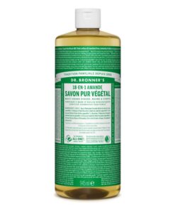 Dr. Bronner's Mandel Flüssigseife 945 ml - Bio Vegan 18-in-1 Allzweckseife