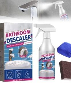 Starkes Kalkentferner Reiniger für Duschkabinen und WC (Extra Stark) | Multifunktioneller Duschkabinenreiniger mit Kalk