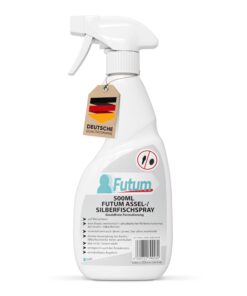 Silberfisch & Assel Spray 500ml – Effektives Spray zur Bekämpfung von Silberfischen im Haus – Für dauerhafte Kontrolle g