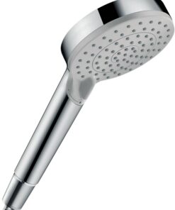 Hansgrohe Vernis Blend Wassersparender Duschkopf - Sparduschkopf mit Antikalk-Funktion 5 l/min (EcoSmart), Chrom, 260900