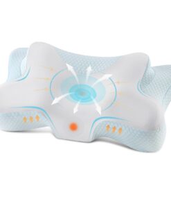 DONAMA Memory Foam Nackenkissen für Seiten-, Rücken- & Bauchschläfer - OEKO-TEX Standard 100 Zertifiziert