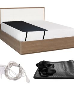 Erdungsbettlaken Erdungsmatte Elektrosmog Abschirmung für Besseren Schlaf, 68x185cm EU Erdung Matten