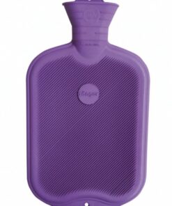 Sänger Wärmflasche Faba Carebynaturgerechte Naturgummimaterialie für 1 Seite Lamellen,Premium Wärme für 2 Liter Flieder