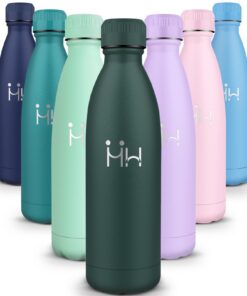 Edelstahl Trinkflasche 1L BPA-Frei Auslaufsicher für Sport Fitness Gym