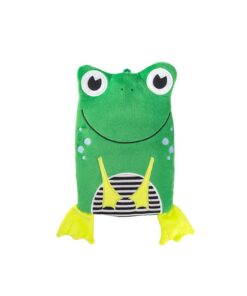 Hugo Frosch Öko-Wärmflasche Kinder 0,8l - Made in Germany - langlebig und geruchsneutrale Bettflasche mit flauschigem Ti