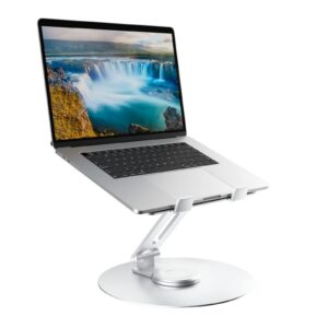 Epherie Höhenverstellbarer Laptop Ständer für Office-arbeitende Businessleute, 360° drehbarer Schreibtischständer mit A