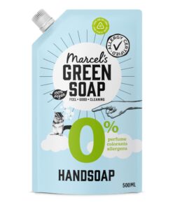 Marcel's Green Soap Hypoallergene Flüssigseife 0% Nachfüllung - Vegan - 97% Biologisch abbaubar - 500 ml Marcel's Gree