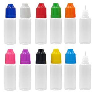 XIAONAN Nachfüllbare Kunststoffflaschen 100 Pack x 20ml für Wiederverwendung bei Hausputz | XIAONAN 100 Pack x 20ml Nac