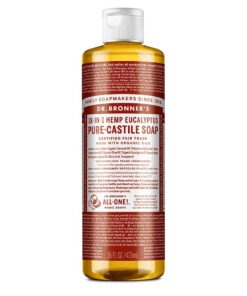 Dr. Bronner's Flüssigseife Eukalyptus 475 ml - Natürliche Bio-Seife Fair for Life