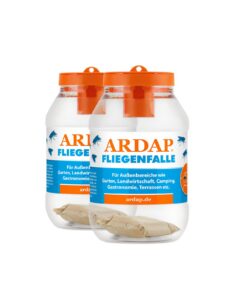 ARDAP Biologische Fliegenfalle Außen - Efektive Langzeittötung für Garten und Landwirtschaft (PT19) ARDAP Naturaler Fl