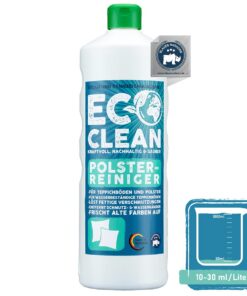Eco Clean® Hochwirksamer Polsterreiniger - materialschonend und antistatisch - für Sofaeinsätze - zuverlässiger Autositz