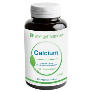 Natürliches Calcium Citrate 90mg - Hohe Bioverfügbarkeit - Premiumqualität aus Deutschland - 180 VegeCaps Natürliches