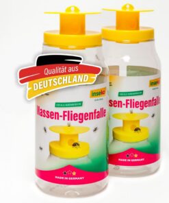 Inseko Massen-Fliegenfalle für alle Außenbereiche – mit Lockstoff, 2 Stück