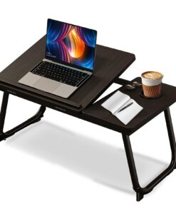 Klappbarer Notebooktisch Laptopisch für Bett und Couch (55 x 33 x 24 cm) - 5 Neigungswinkel,.GETränketagelid | Betttabl