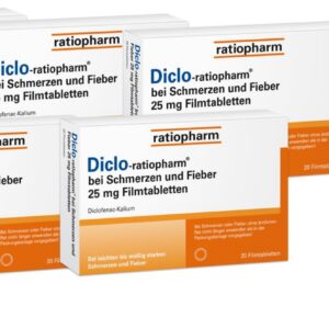 Diclo-ratiopharm 25mg - Sparpack incl. Faar-Apo Handcreme für Schmerzenerkältungen