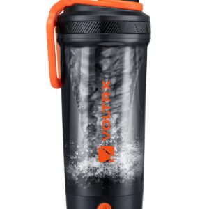 VOLTRX Shaker Flasche für BPA-freies Protein-Shake Mixen | Gallium USB C wiederaufladbare elektrische Shaker Tassen | T