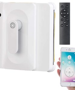 Sichler Profi-Fensterputz-Roboter PR-040 mit Bluetooth & App (Fensterreinigung, Akku-Sauger)