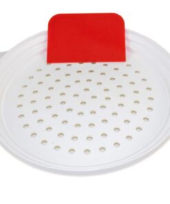 Spätzlesieb für ein einfaches Spätzen von Spätzle (weiß) Spätzlesieb mit Edelstahlbeschichtung für einfaches Spätzen v