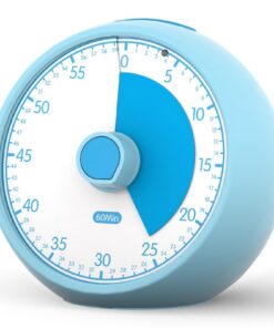 Time Timer Visueller Timer Kinder - Analog Timer für Kinder & Jugendliche - Hilft bei Hausaufgaben, Schule & Classroom -