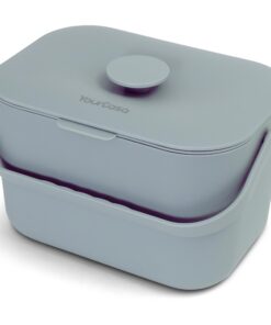 YourCasa Biomülleimer Küche 5L Mint - Geruchsdicht Komposteimer Spülmaschinenfest mit Sieb