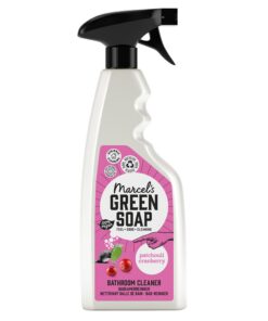 Marcel's Green Soap Badreiniger Spray Patschuli & Cranberry - Entfettungsspray 97% biologisch abbaubar - 500 ml