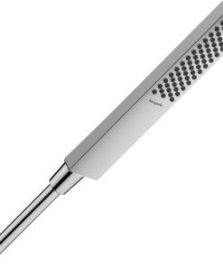 Hansgrohe Wassersparende Stabhandbrause Pulsify E, Duschkopf 1 Strahlart EcoSmart+, E-Aquarium, Antikalk-Funktion, Chrom