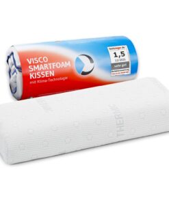 Third of Life HADAR Höhenverstellbares Memory-Foam Kopfkissen 40x80 für HWS-Nackenstütze