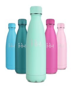 Edelstahl Trinkflasche 500ml Doppelwandig BPA-frei Isolierflasche für Sport und Outdoor