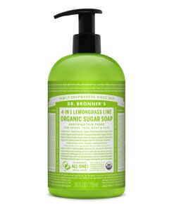 Dr. Bronner's Flüssigseife Zitronengras-Limone 710 ml USDA Organic Fair for Life