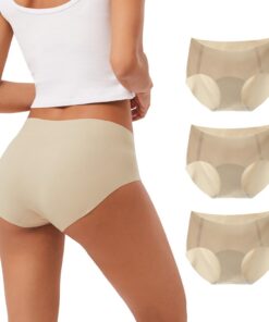 Nahtlos Unterhosen Damen INNERSY Comfortstretch Oeko-Tex | Seamless Slips Damen INNERSY Stretch Unserichtbar 3er Pack |