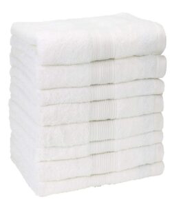 8er Set Frottierhandtücher 50×100 cm – 100% Baumwolle, 500 g/m² Premium-Frottier