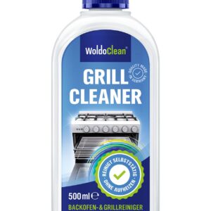 Grillreiniger und Backofenreiniger Gel 500ml - Entfernt eingebranntes Fett selbsttätig ohne Aufheizen für Küchenprofi un