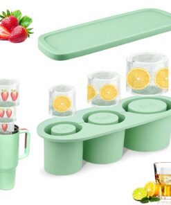 Vibbang Eiswürfelform für Stanley Cup Cocktails Whisky | Wiederverwendbare Silikon Eiswürfelform Stanley 20-40 Oz | Gro