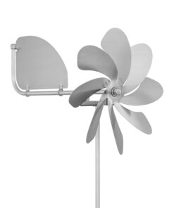Skarat Speedy20 Plus Windrad Windmühle aus Edelstahl - robust und dauerhaft - für Gärten und Villen - made in Germany (2