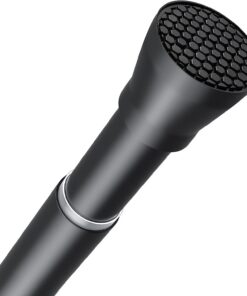 Zipglo Teleskopstange ohne Bohren 75-163cm Schwarz für Badezimmer und Küche Carbonfree Certified Zipglo Teleskopstange