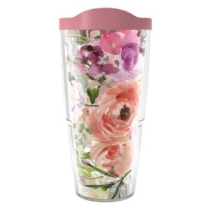 Tervis Kelly Ventura-Heather Rose Double Walled Insulated Tumbler für Erwachsene, Made in USA, 24oz, Klasse und Komfort