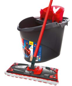Vileda ULTRAMAX 2in1 Bodenwischer 20er Set | Mop mit Mikrofaserbezug & Auswringfunktion | Hygienisches Reinigungssystem