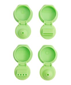 Ketchup Spenderflaschen Verschlussdeckel - Set von 4 - Für Eltern - Home Office und Restaurant - Speicherkapazitätvergrö