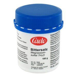 Caelo Bittersalz Hv-Packung, 100 g Für Gesunde Haut im Sommen und Winter