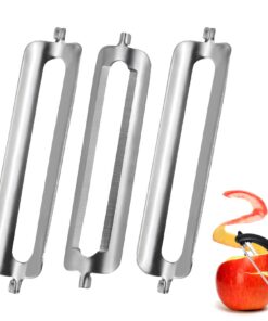 Tupperware Sparschäler Ersatzklinge Edelstahl (3) - Gemüseschäler Klinge für Vegetable Peeler