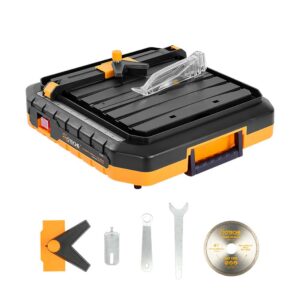 Hoteche elektrischer Fliesenschneider 500W für Profis beim Fliesenentklinkern Hoteche elektrischer Fliesenschneider 500W