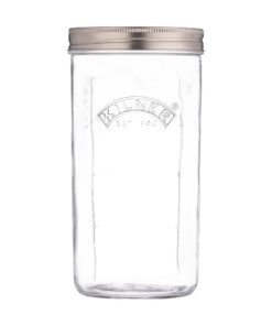 Kilner Fermentier Set 1 Liter Glas mit Gärungsdeckel für Sauerkraut und Kimchi
